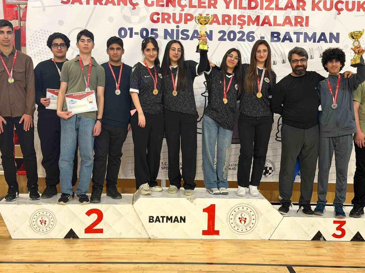 Satrançta Diyarbakır Rüzgarı: Rekabet Kurumu Anadolu Lisesi Bölgeyi Fethetti