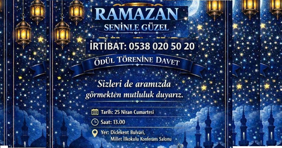 Diyarbakır’da Ramazan Coşkusu Taçlanıyor: 300 Öğrenci Ödüllerine Kavuşuyor!
