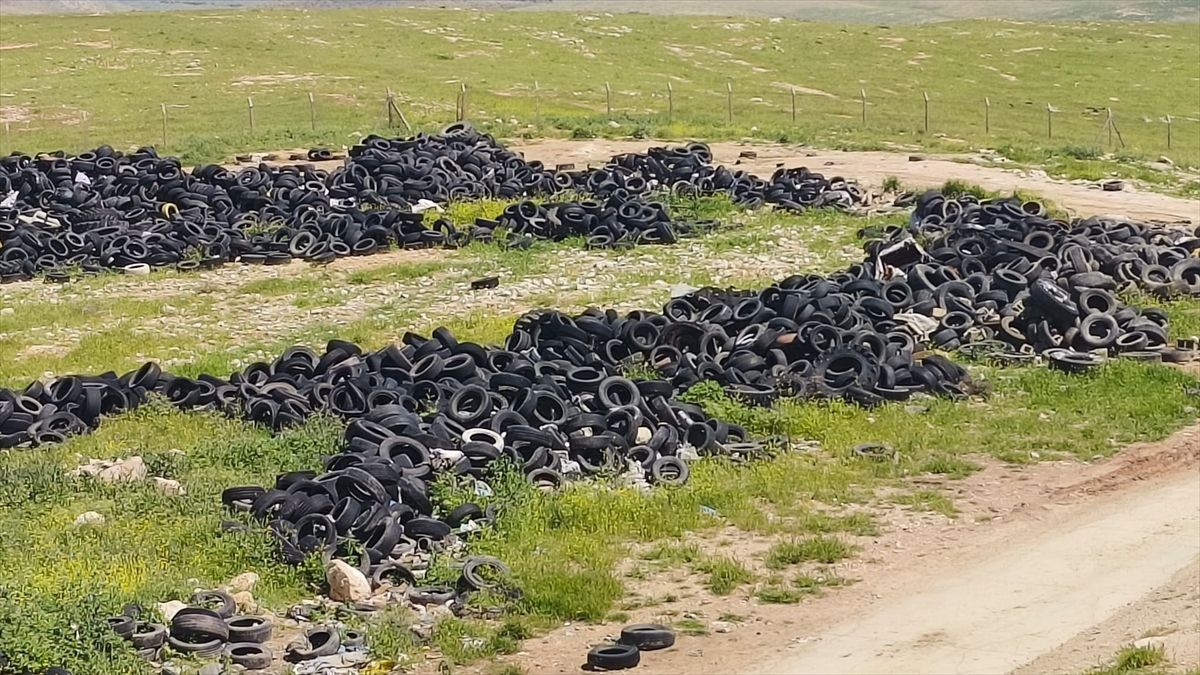 Mardin’de Çevreci Seferberlik: 100 Ton Atık Lastik Ekonomiye Dönüştü