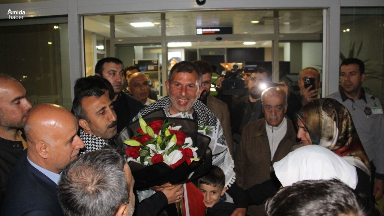 Sumud Filosu’nun Diyarbakırlı Aktivisti Ramazan Tekdemir Memleketinde!