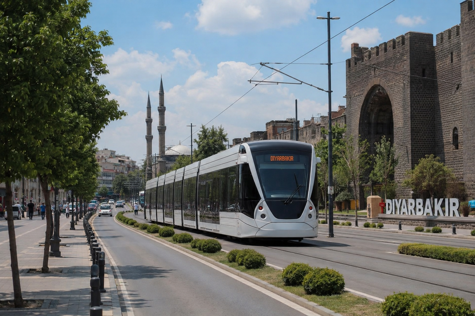 Diyarbakır Ulaşımında Dev Adım: Kent İçi Tramvay Projesi İçin Ankara’da Kritik Zirve!